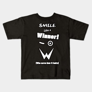 Smile Like A Winner! Kids T-Shirt